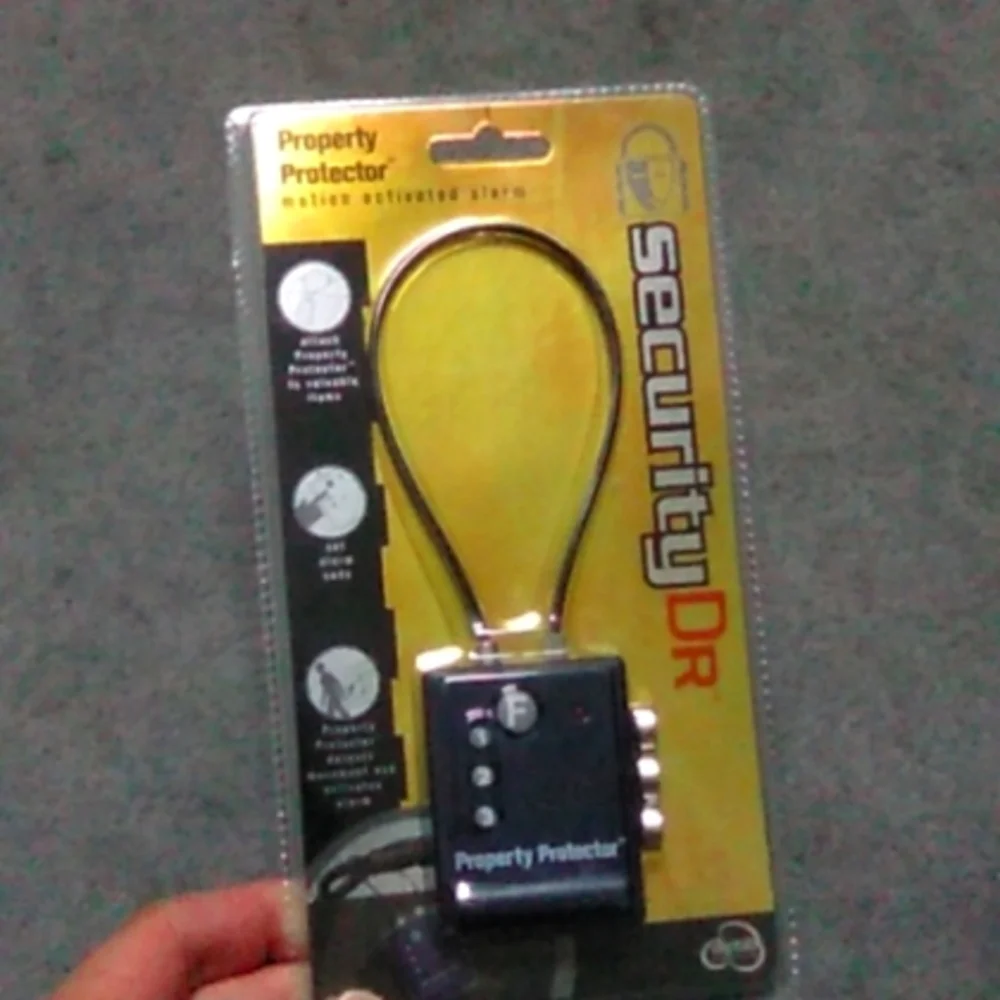 Motion sensor alarm